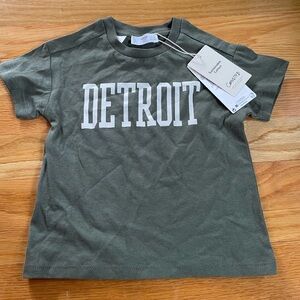 New Mango Cotton Detroit T-shirt 9-12 months